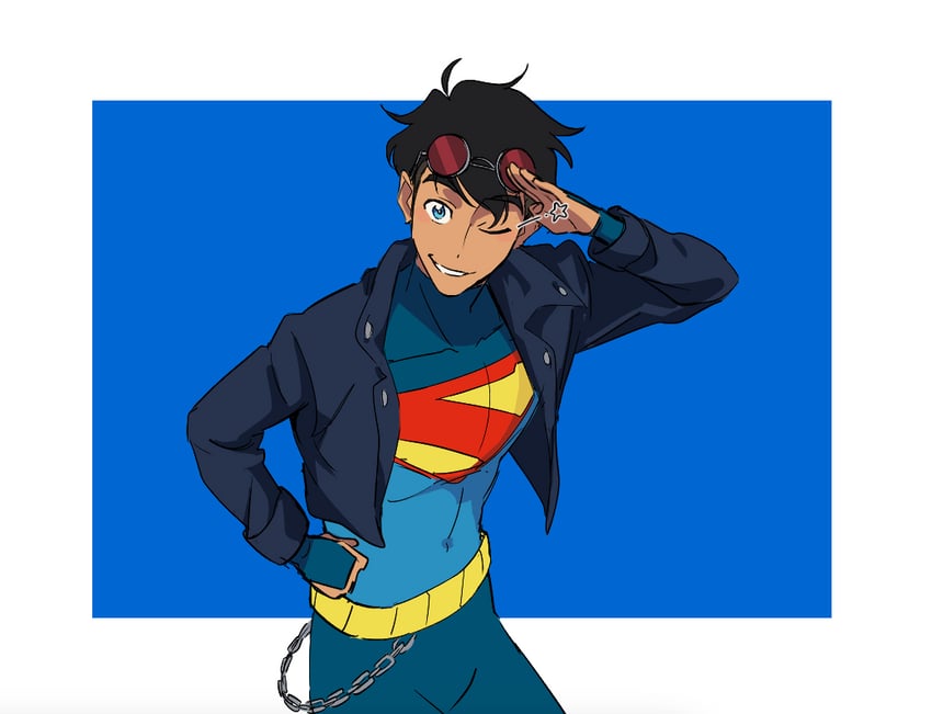 superboy and kon-el (dc comics and 2 more) drawn by 38sr