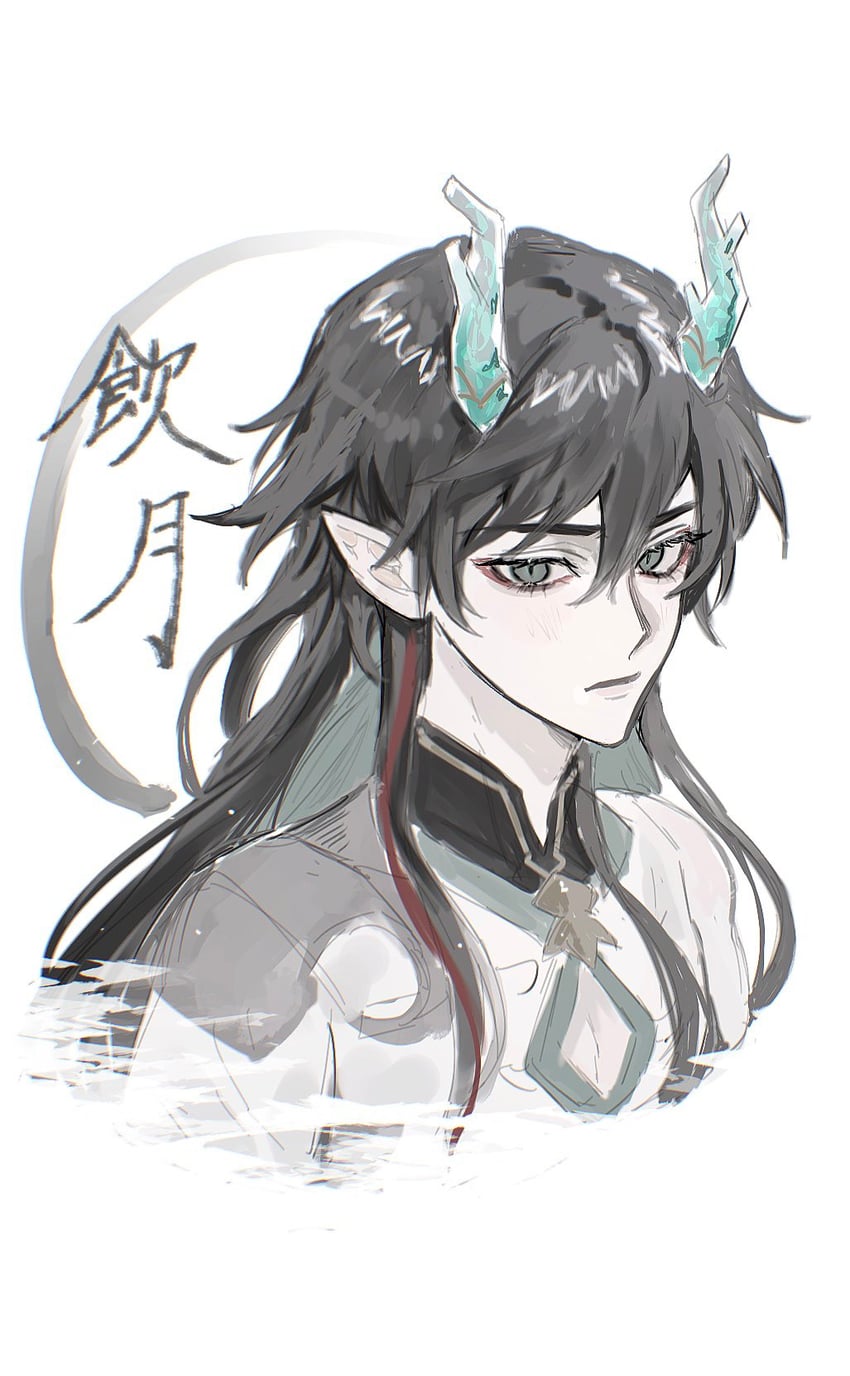 dan heng (honkai and 1 more) drawn by xo_5ss