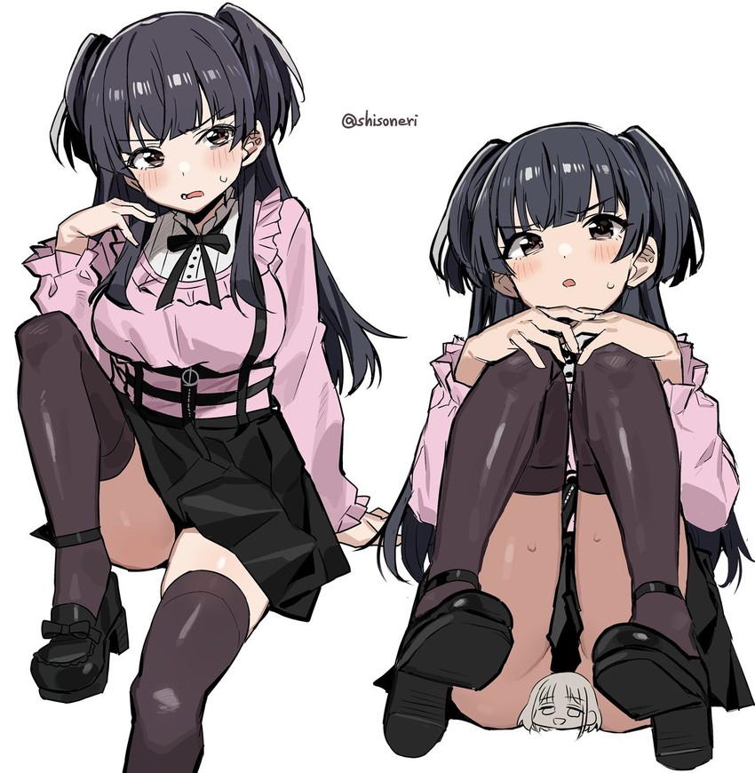 mayuzumi fuyuko and serizawa asahi (idolmaster and 1 more) drawn by shisoneri
