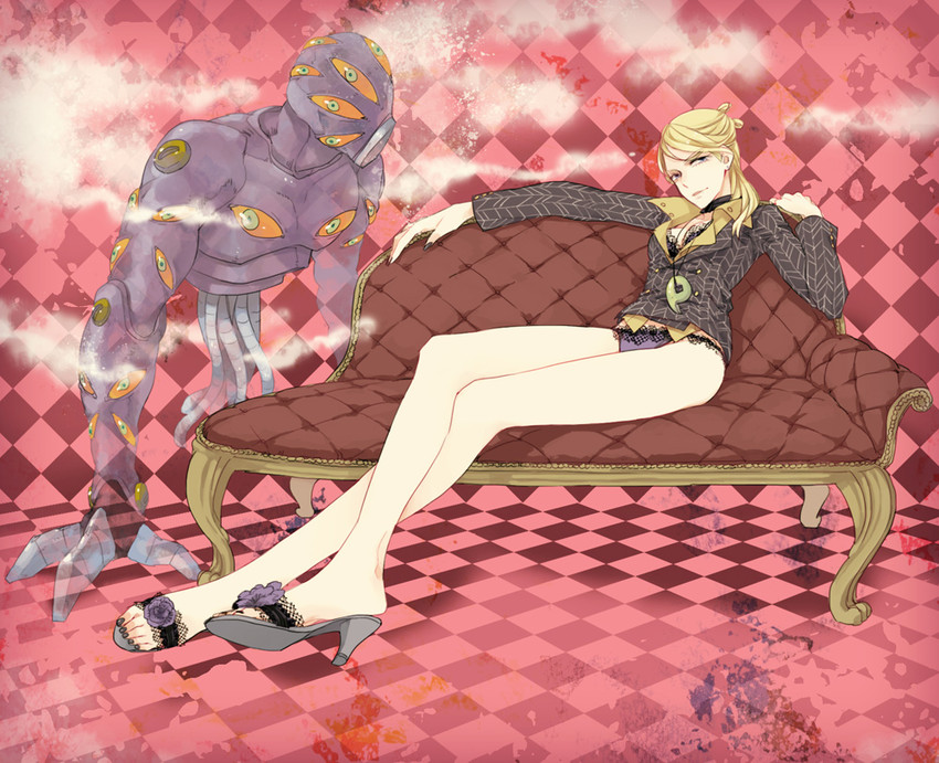 prosciutto and the grateful dead (jojo no kimyou na bouken and 1 more) drawn by oketsu_fumio
