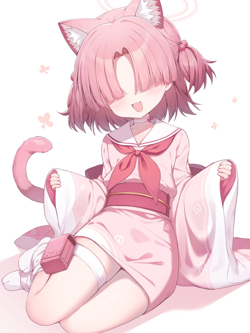 chlorella observation club member (blue archive) drawn by topia