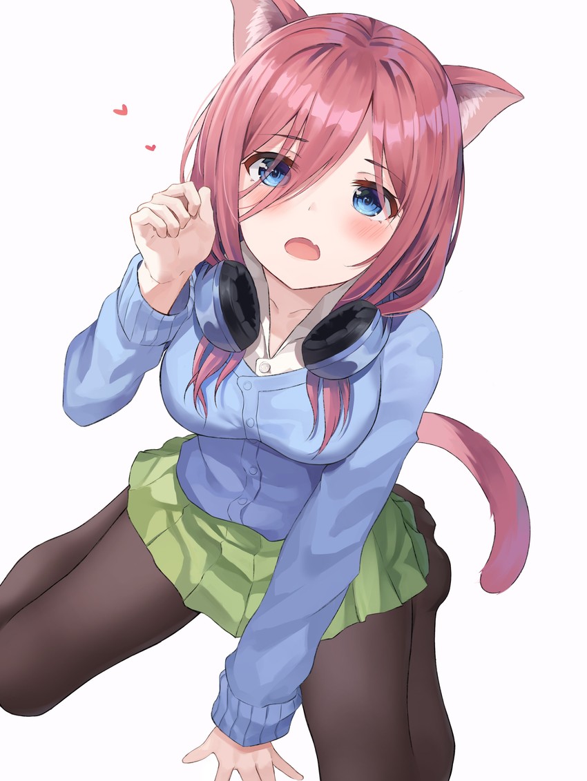 nakano miku (go-toubun no hanayome) drawn by k.j.