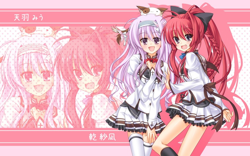 inui sana, pan-nya, and amaha miu (mashiroiro symphony) drawn by nakada_rumi