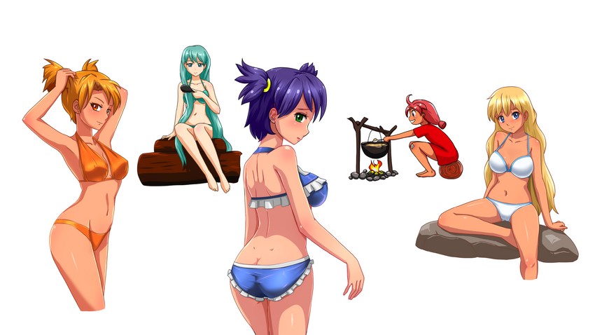 hatsune miku, slavya-chan, dvach-tan, unyl-chan, and ussr-tan (vocaloid and 1 more) drawn by huyase