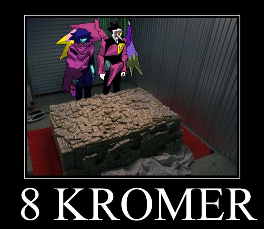 kris, spamton g. spamton, and spamton neo (deltarune and 1 more) drawn by jermgoated