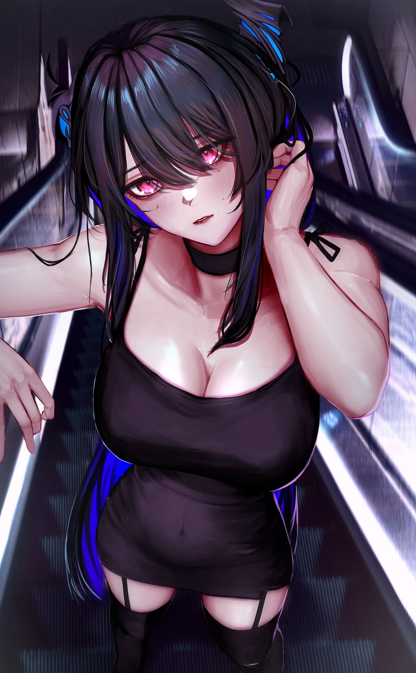 nerissa ravencroft (hololive and 1 more) drawn by soju_ice
