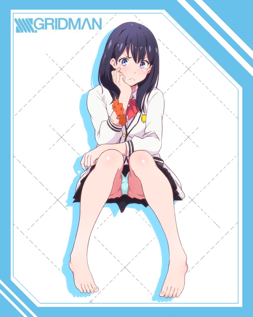 takarada rikka (gridman universe and 1 more) drawn by sbel02