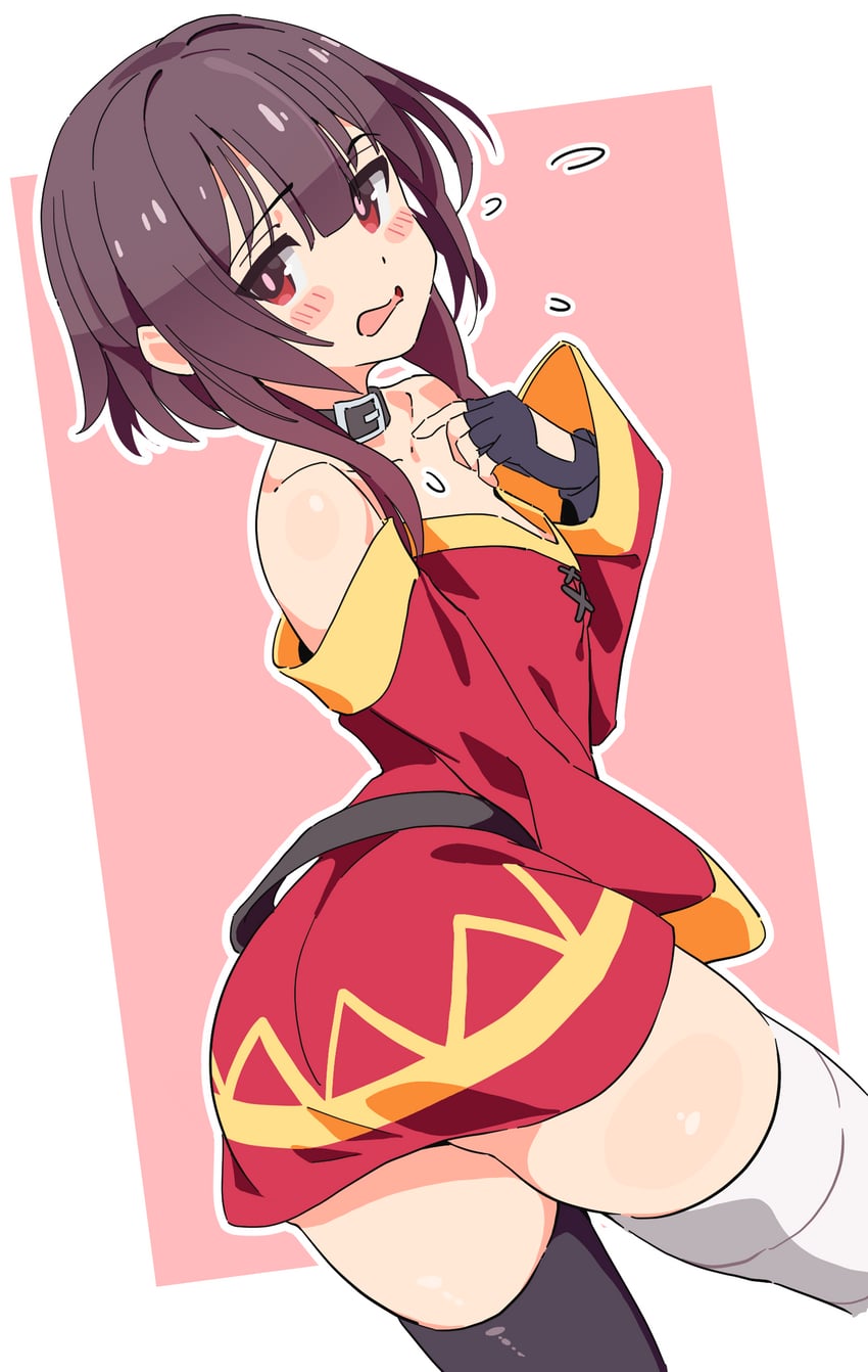 megumin (kono subarashii sekai ni shukufuku wo!) drawn by noyama_takenoko