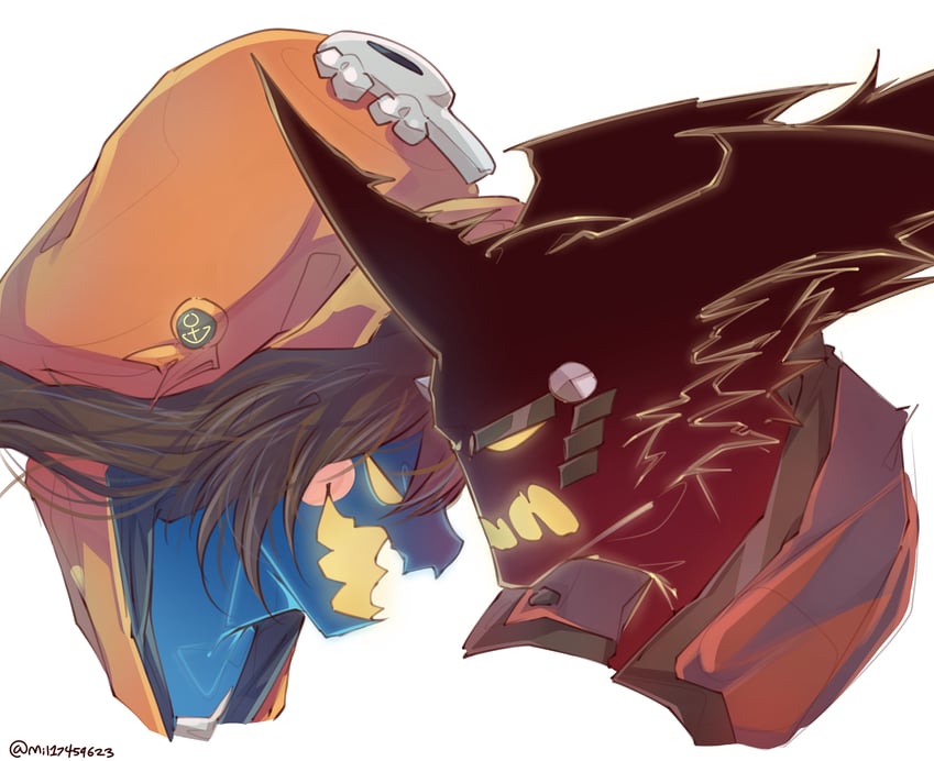 may and sol badguy (guilty gear and 1 more) drawn by mil17459623