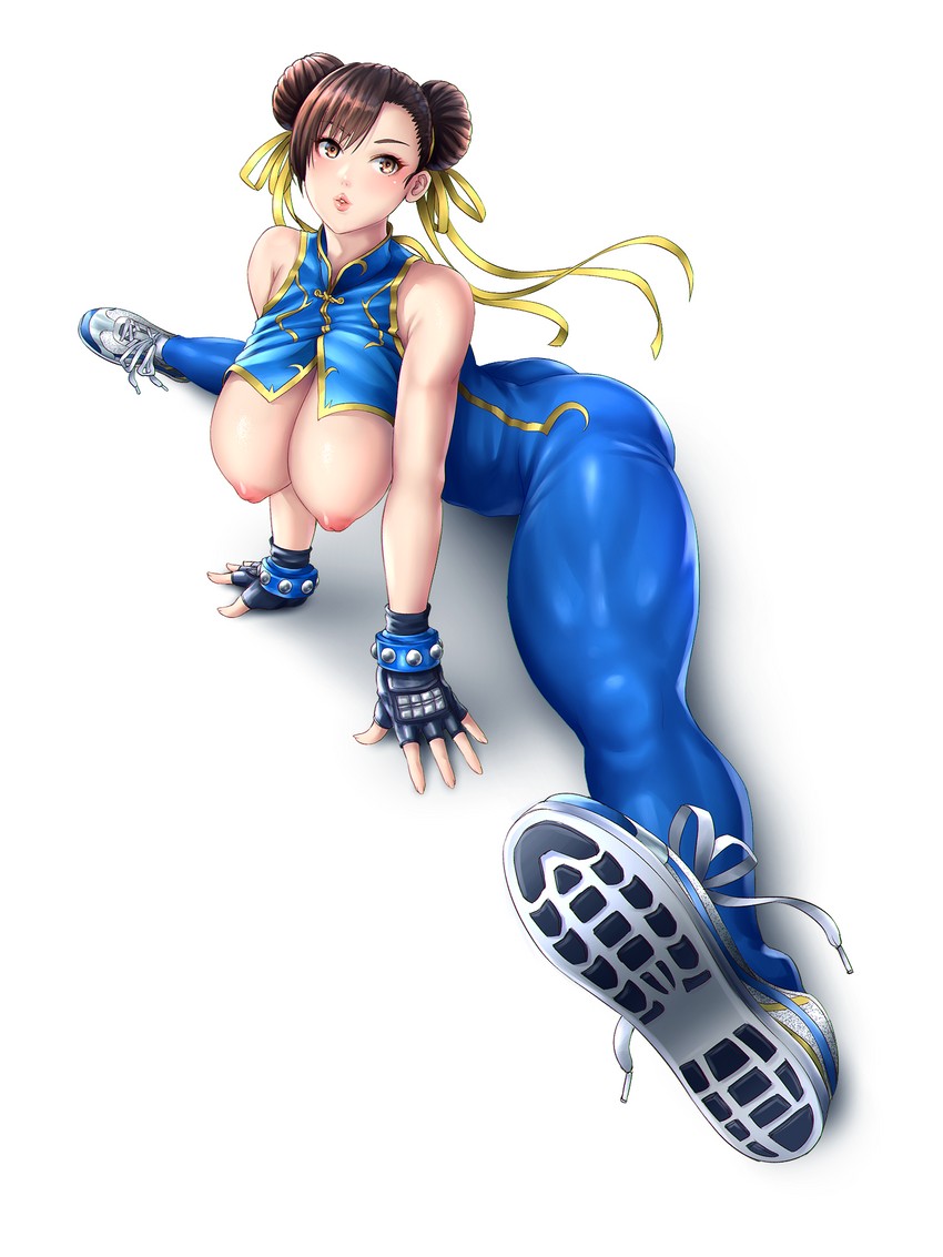 chun-li (street fighter and 1 more) drawn by kurone_rinka