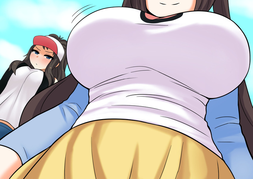 rosa and hilda (pokemon and 2 more) drawn by the_only_shoe