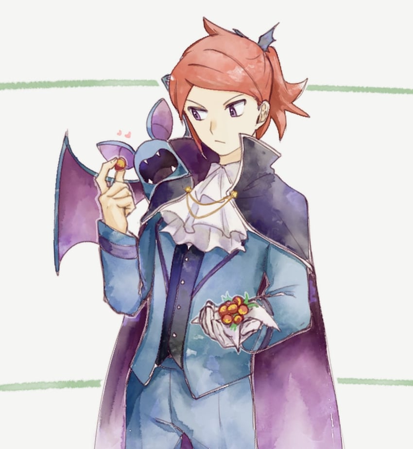 silver and zubat (pokemon and 1 more) drawn by asuka_rkgk