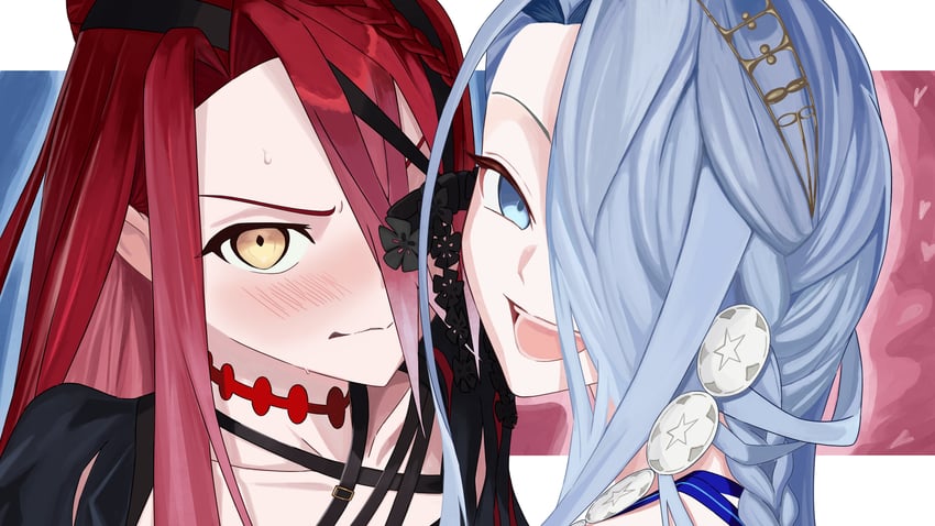 typhon ephemeros and typhon epsilon (fate and 1 more) drawn by 19_chisinlo