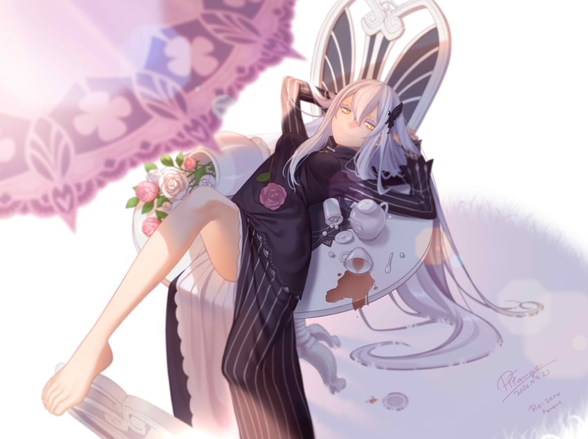 echidna (re:zero kara hajimeru isekai seikatsu) drawn by nana_mikoto