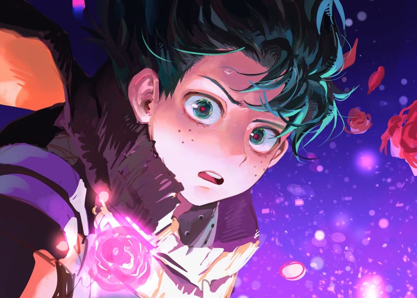 midoriya izuku (boku no hero academia) drawn by sycisycii