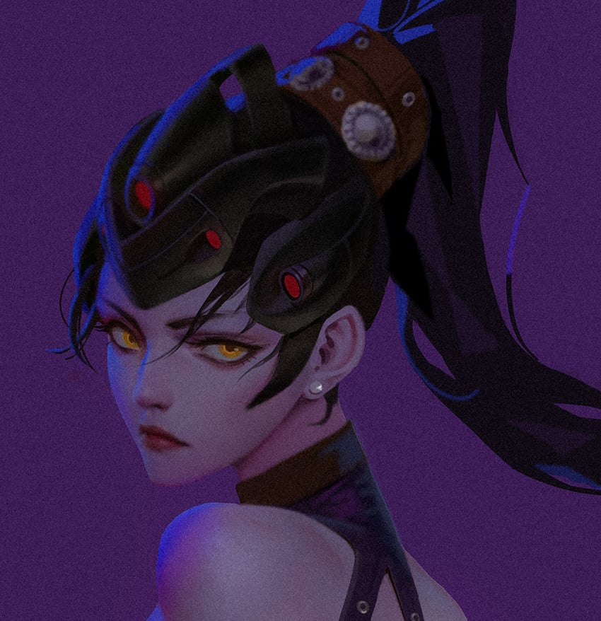 widowmaker (overwatch) drawn by ga_is