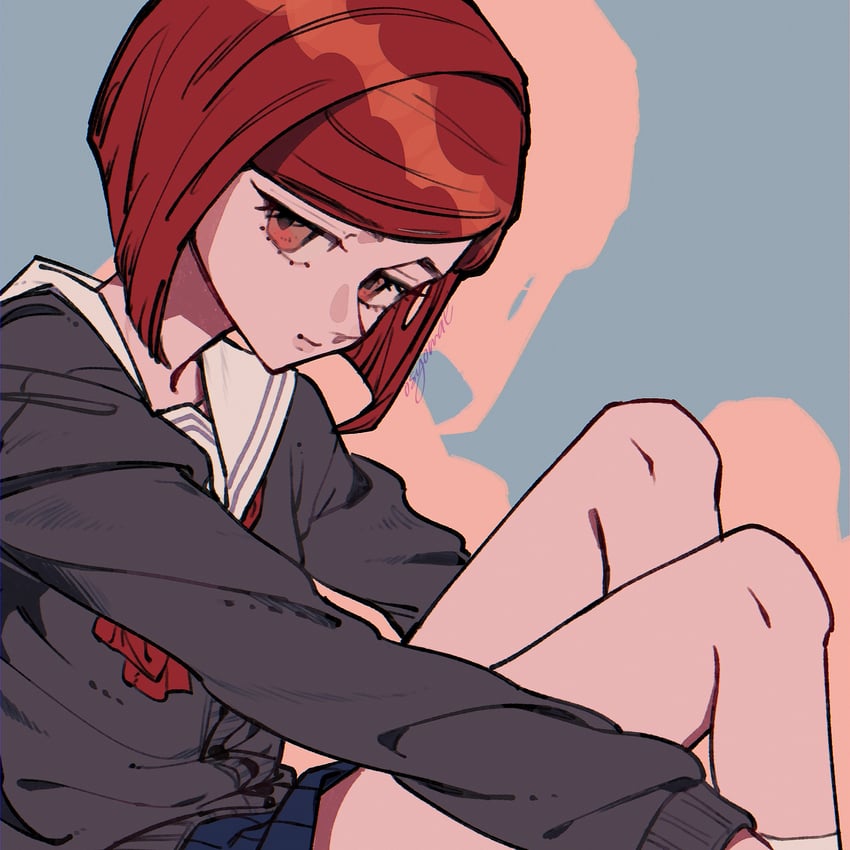yumeno himiko (danganronpa and 1 more) drawn by shimaya