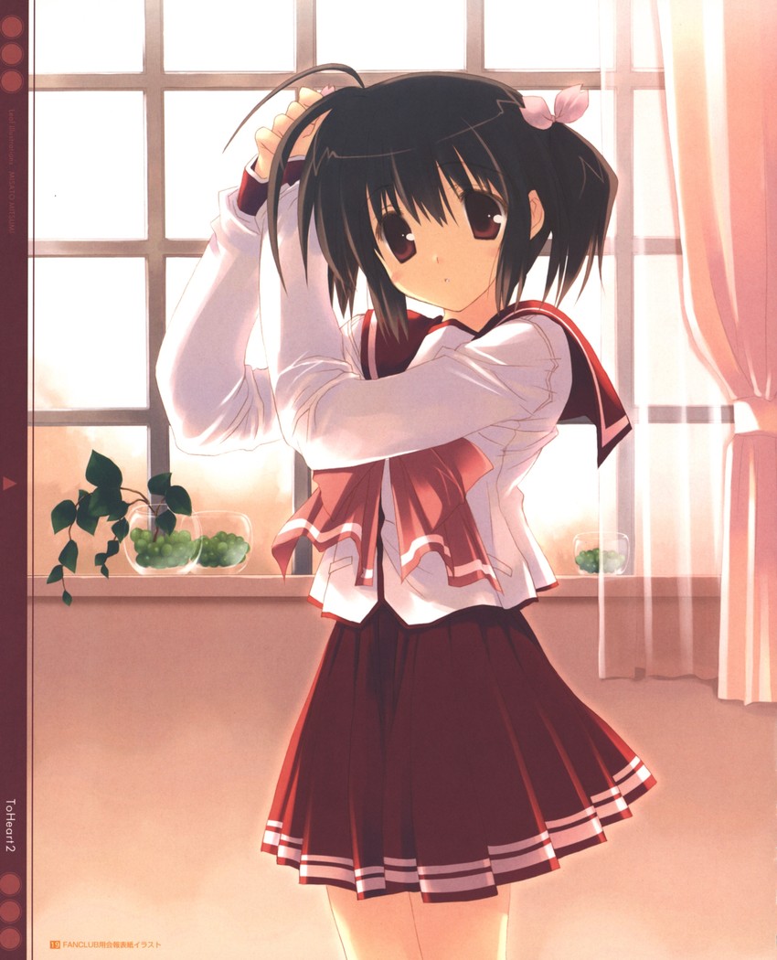 yuzuhara konomi (to heart and 1 more) drawn by mitsumi_misato