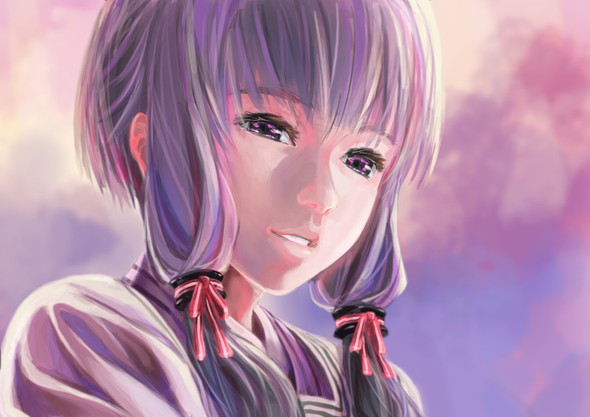 yuzuki yukari (vocaloid and 1 more) drawn by ebisu_takuma