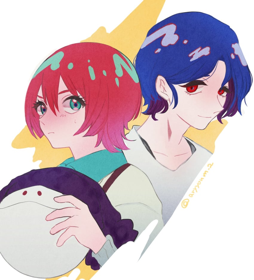amate yuzuriha, haro, and shuji ito (gundam and 1 more) drawn by takayuki_(aryyoum_2)