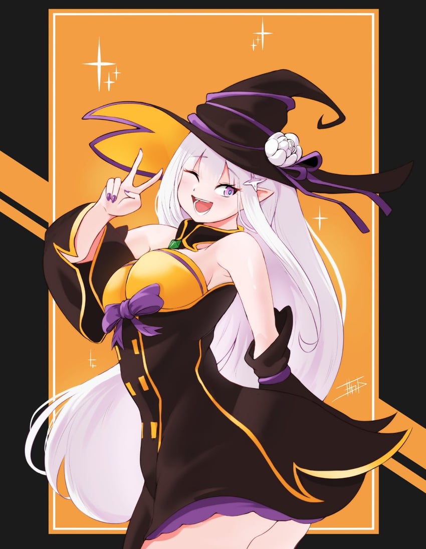 emilia (re:zero kara hajimeru isekai seikatsu) drawn by miarin141