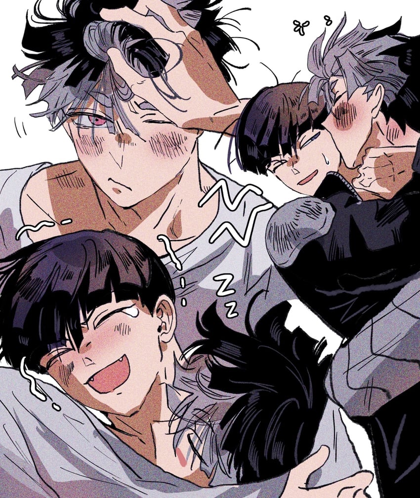hoshina soshiro and narumi gen (kaijuu no. 8) drawn by mmmiaa