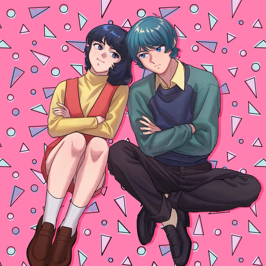 kamille bidan and fa yuiry (gundam and 1 more) drawn by kogetoriten_999