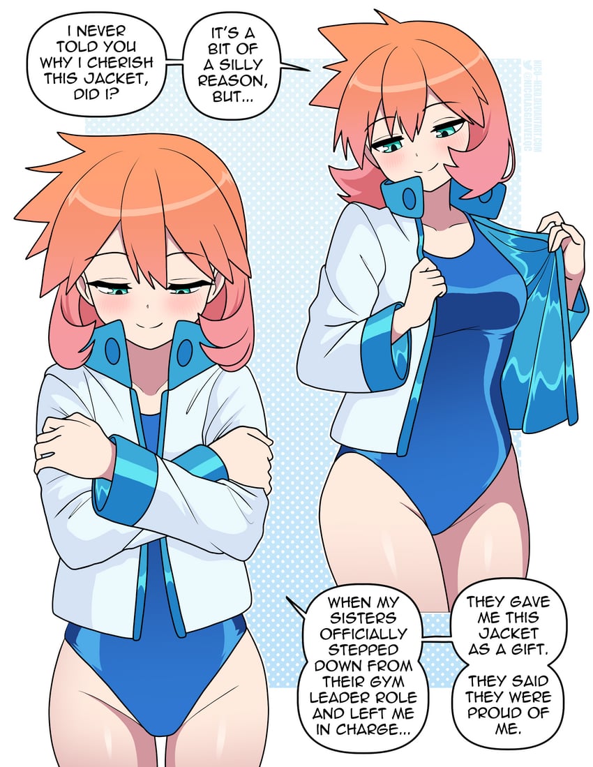 misty (pokemon and 1 more) drawn by nico-neko