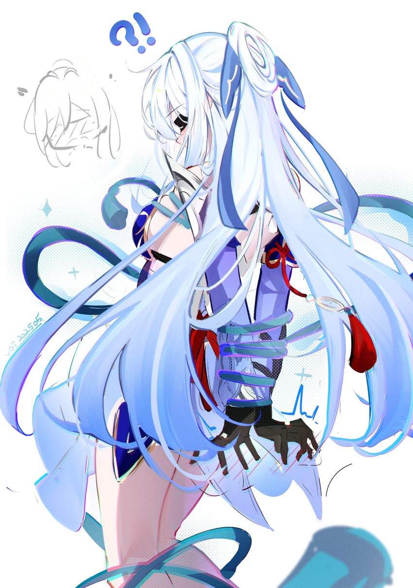 jingliu (honkai and 1 more) drawn by voi_271