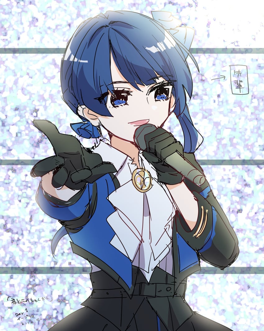 murano sayaka (love live! and 1 more) drawn by kanduki_kamibukuro