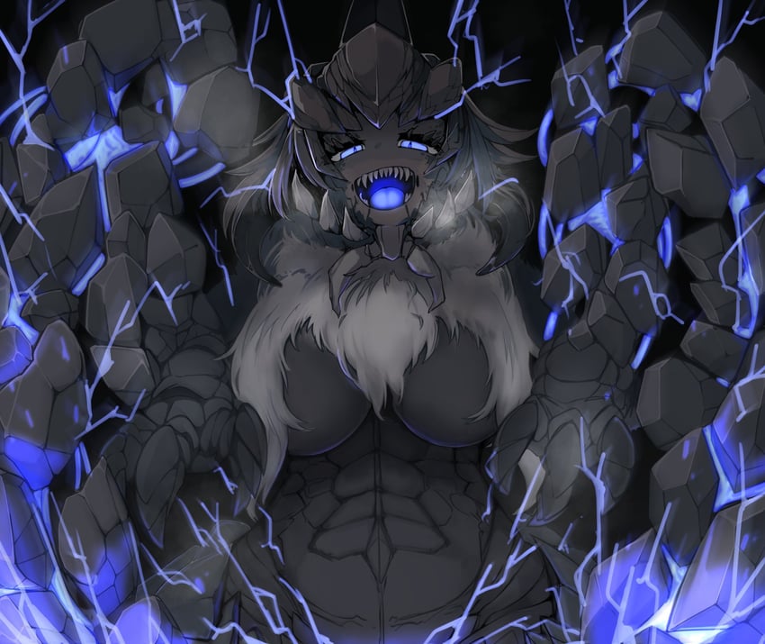 arkveld (monster hunter and 1 more) drawn by katakoto_tktk