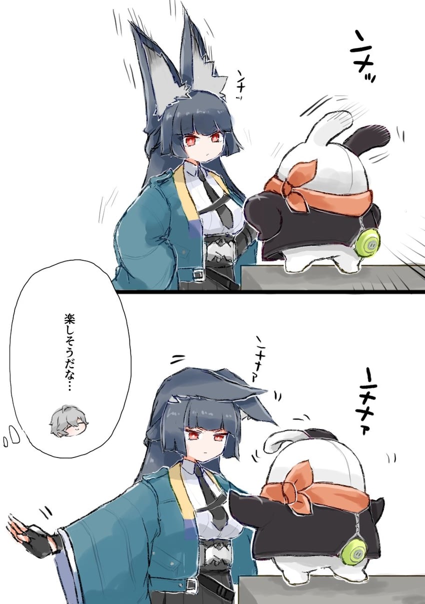 hoshimi miyabi, wise, and eous (zenless zone zero) drawn by az79709363