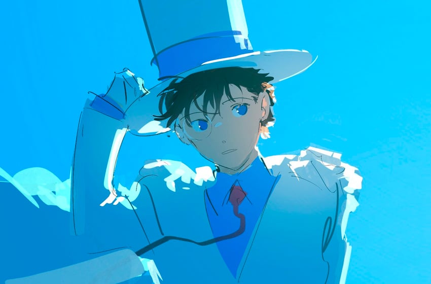 kaitou kid and kuroba kaito (meitantei conan and 1 more) drawn by sheya_tin