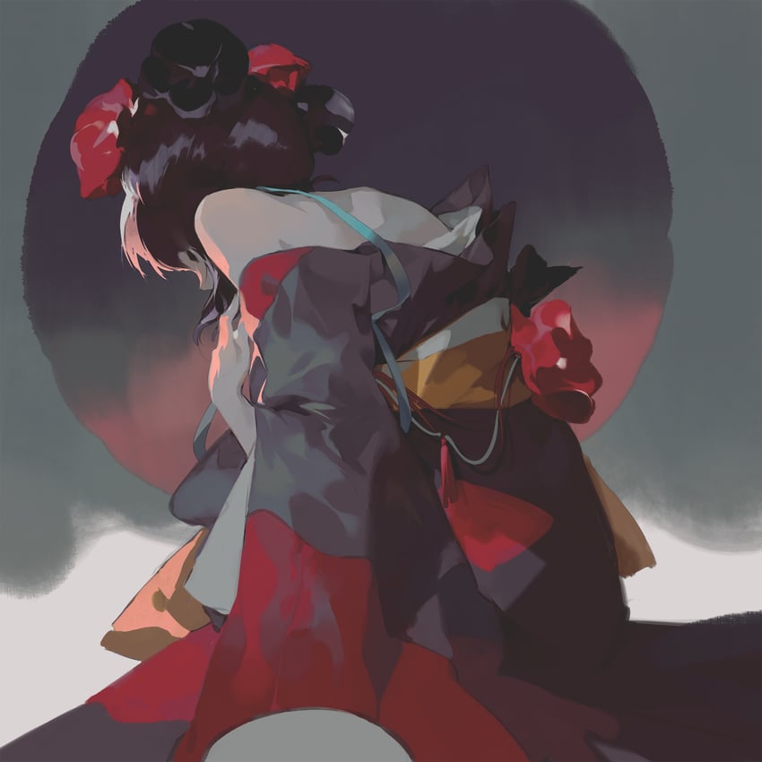 katsushika hokusai (fate and 1 more) drawn by lucaxu1991