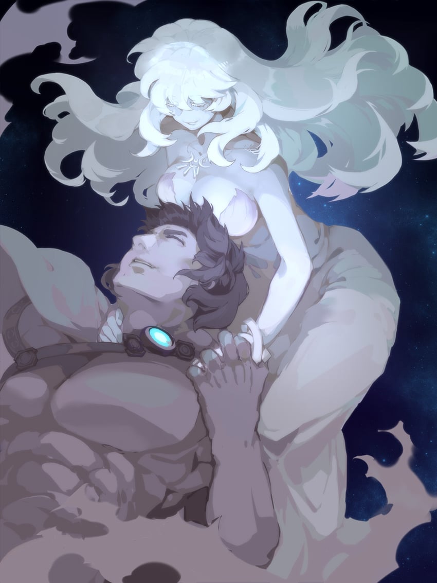 artemis and super orion (fate and 1 more) drawn by ann_(ann606)