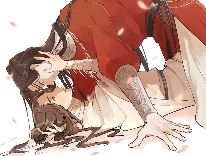 xie lian and hua cheng (tianguan cifu) drawn by tanu_new