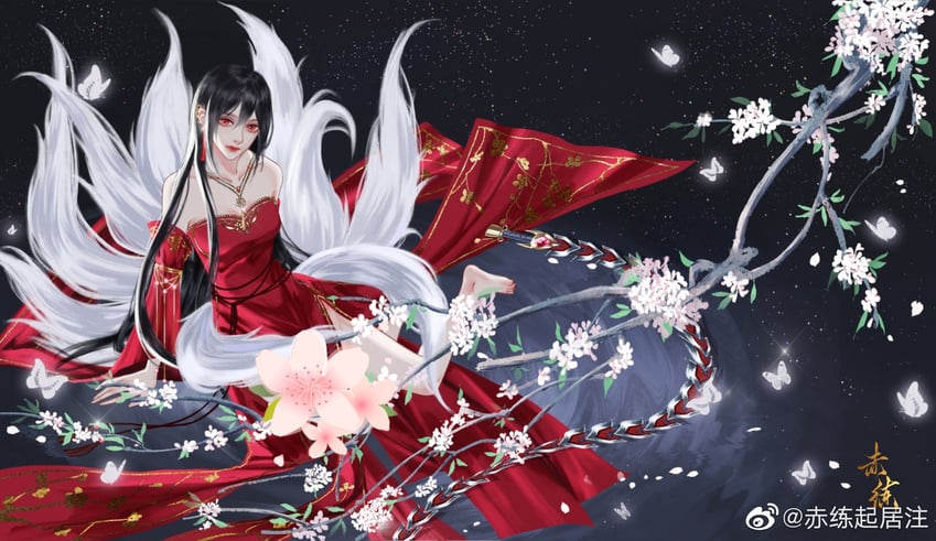chi lian (qinshi mingyue) drawn by shiyi_jiangshan_duo_jiao