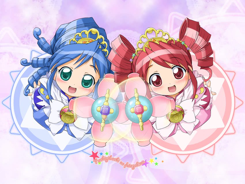 fine and rein (fushigiboshi no futago hime) drawn by tokuda_shinnosuke