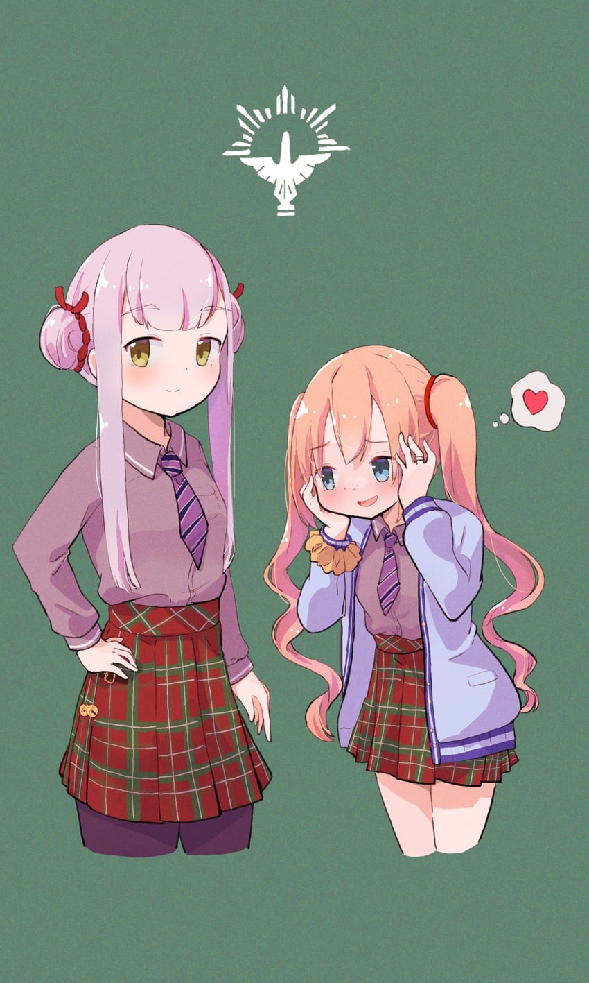 kagura san and yukari miyuri (mahou shoujo madoka magica and 1 more) drawn by kashi_neko