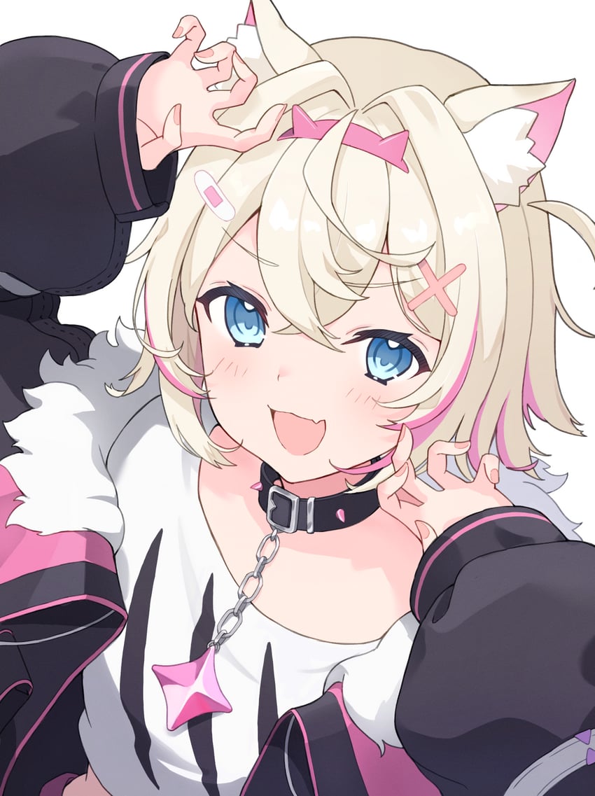 mococo abyssgard (hololive and 1 more) drawn by mochigome_19