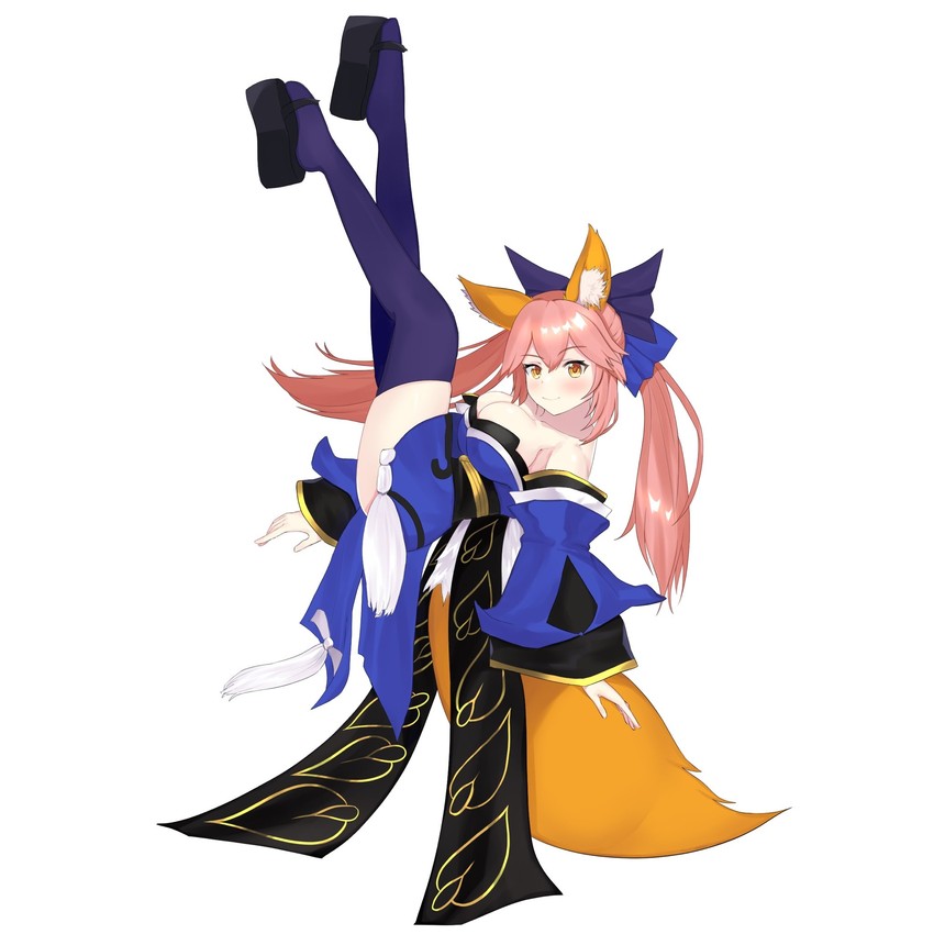 tamamo and tamamo no mae (fate and 3 more) drawn by megumi_kei