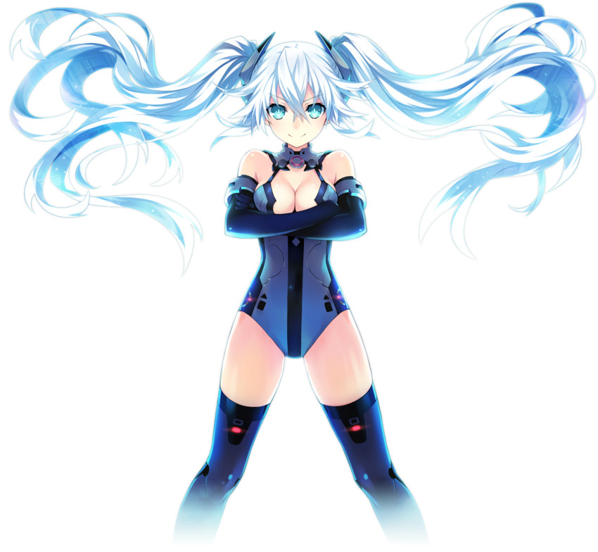 black heart (neptune and 1 more) drawn by tsunako