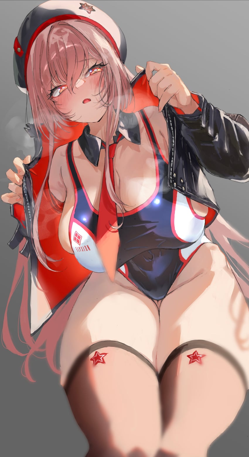 rapi (goddess of victory: nikke) drawn by hii_(motorholic)