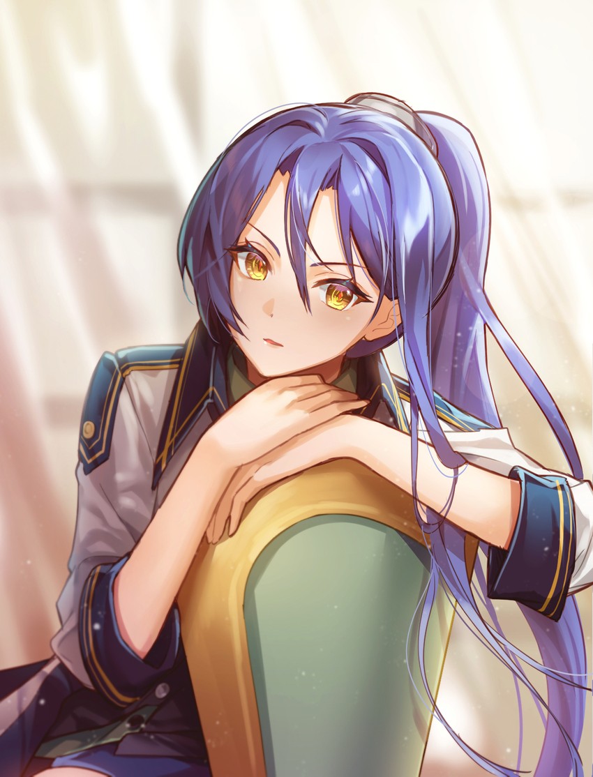 laura s. arseid (eiyuu densetsu and 2 more) drawn by chibi_vanille