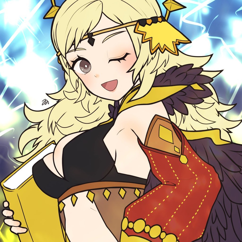 ophelia (fire emblem and 1 more) drawn by m0fa0