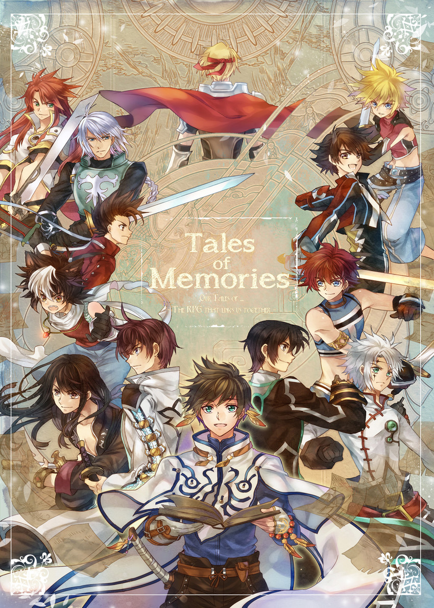 yuri lowell, luke fon fabre, asbel lhant, jude mathis, lloyd irving, and 8 more (tales of and 14 more) drawn by nadir_(nadirnek)