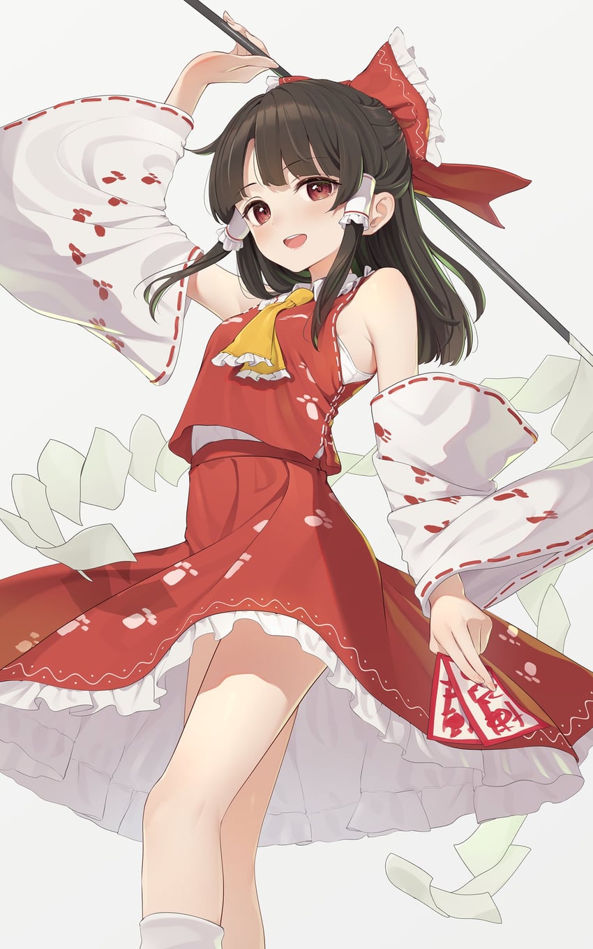 hakurei reimu (touhou and 1 more) drawn by kanpa_(campagne_9)