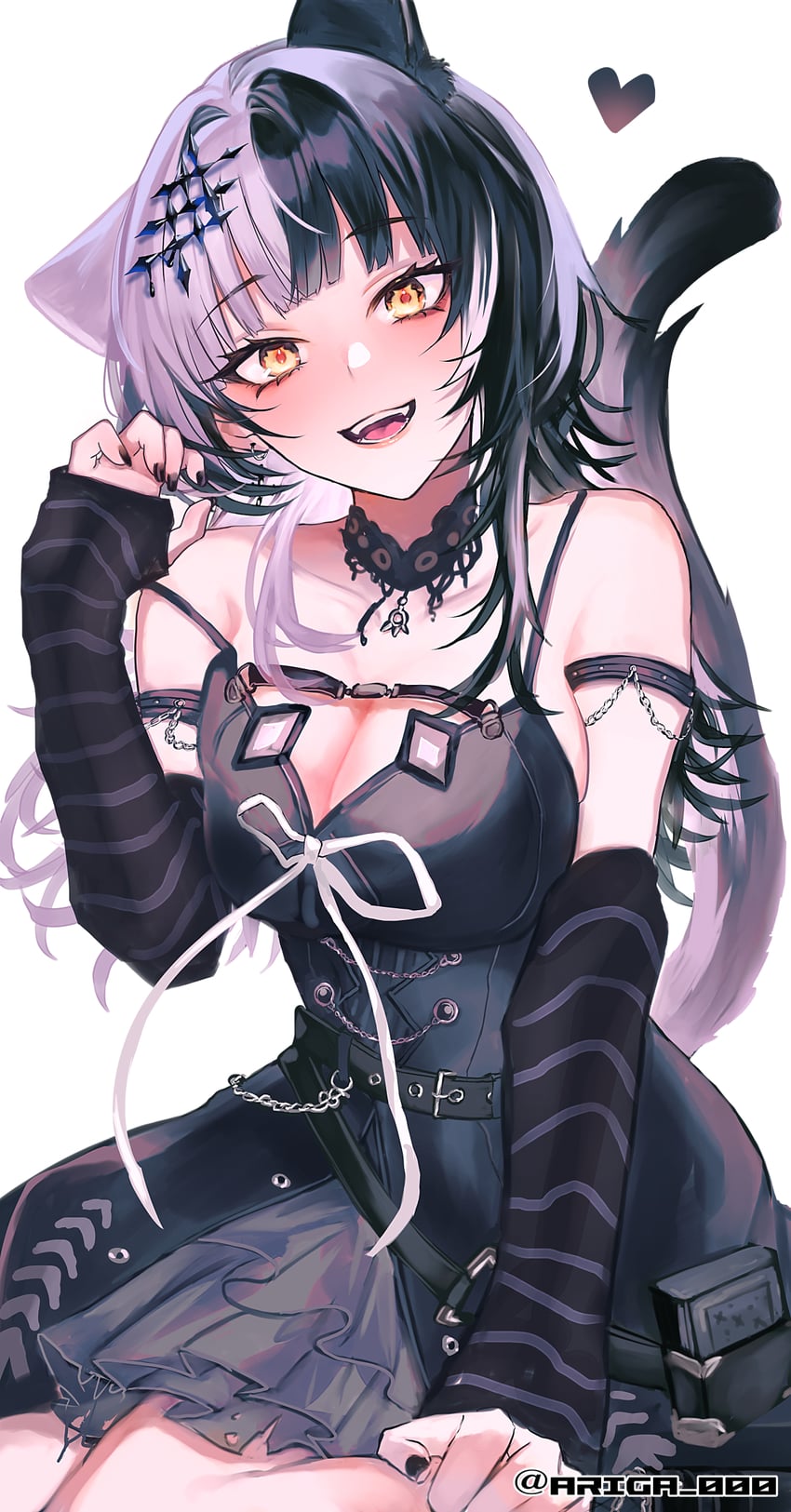 shiori novella (hololive and 1 more) drawn by ariga_000