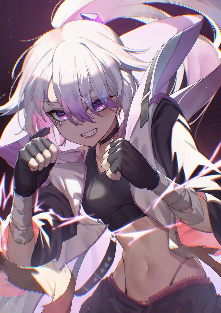 koseki bijou (hololive and 1 more) drawn by arupaoka