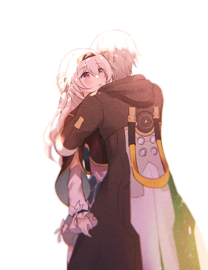 trailblazer, firefly, and caelus (honkai and 1 more) drawn by diootaro